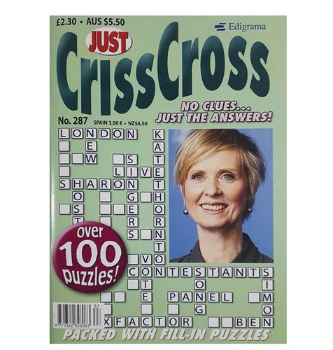 Crisscross puzzle book - puzzle,