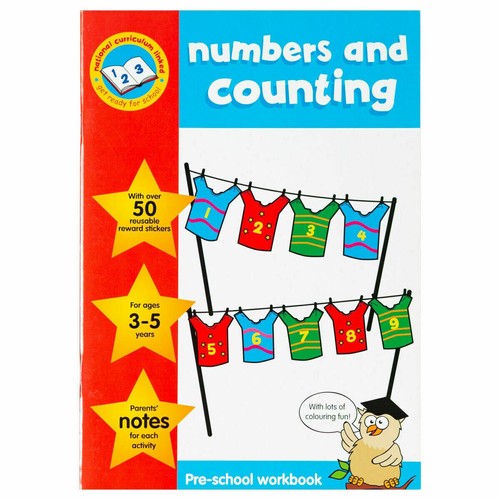 Numbers counting activity - activity, book