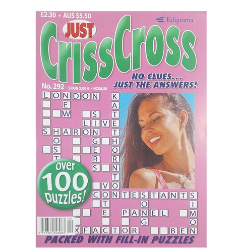Crisscross puzzle book - book,