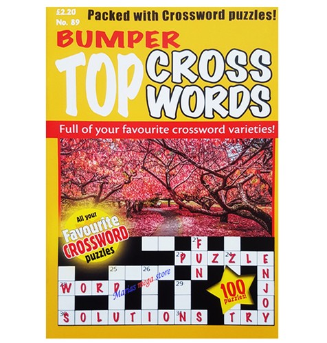 Bumper crossword puzzle book - bumper,