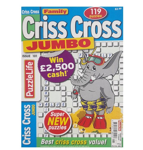 Jumbo crisscross puzzle - jumbo,