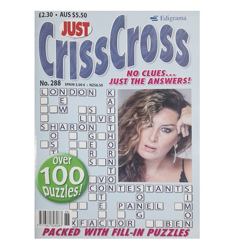 Crisscross puzzle book - book,