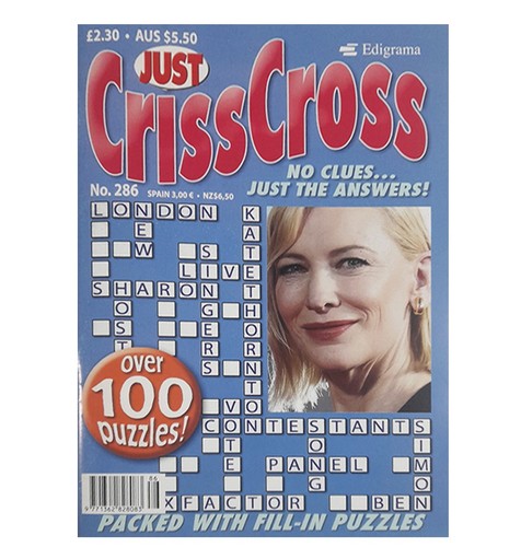 Crisscross puzzle book - puzzle,