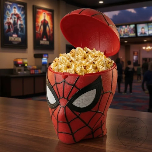 Korb eimer popcorn spiderman - korb,