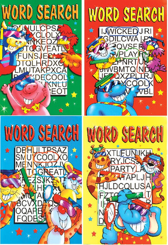 Wordsearch books childrens - 4, x