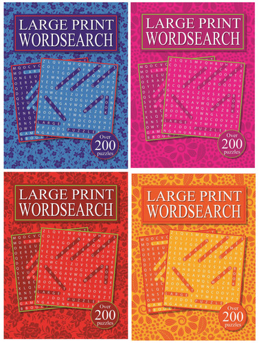 Large print wordsearch - large,