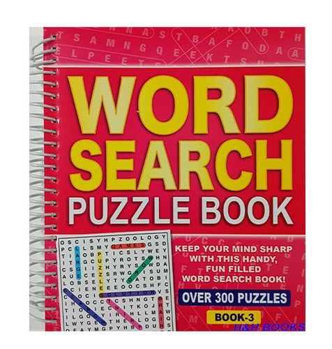 Wordsearch puzzle book spiral - puzzle,