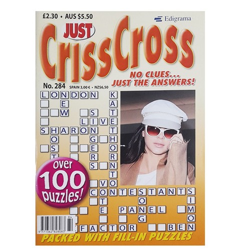 Crisscross puzzle book - puzzle,