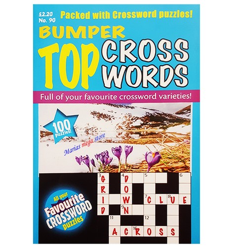 Bumper top crossword puzzle - top,