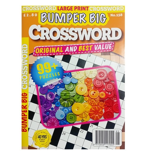 Bumper crossword puzzle book - bumper,
